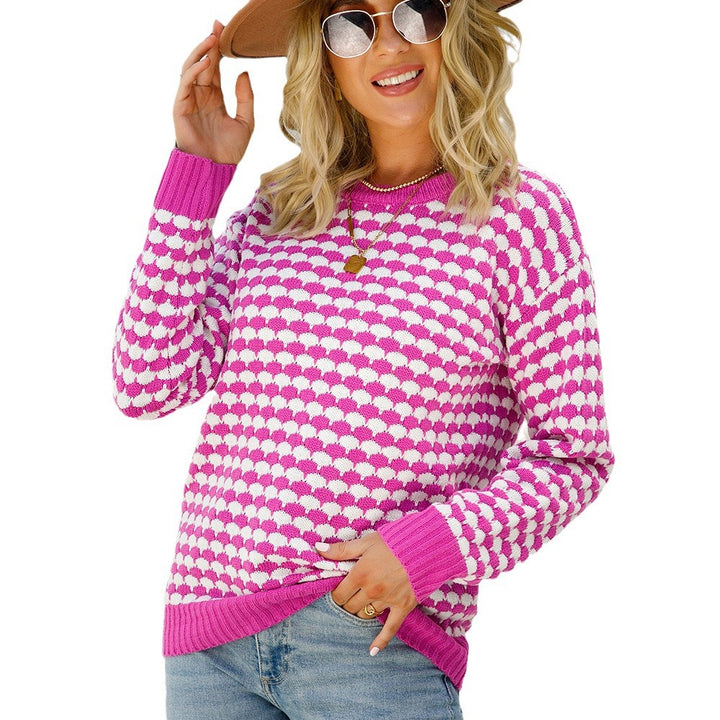Damer sød sweater med hjerte mønster Stilla