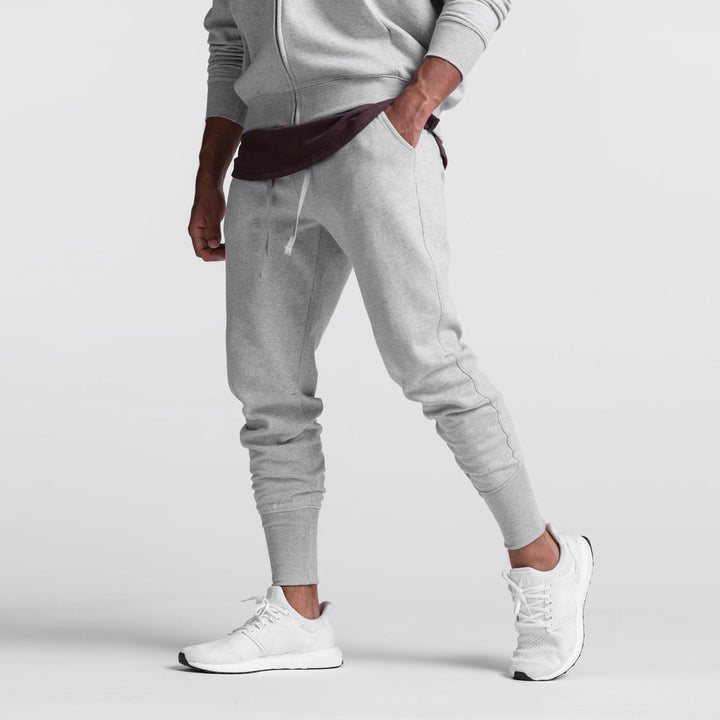 Herrer Sporty fritidsbukser med elastisk talje og sidelommer Stilla