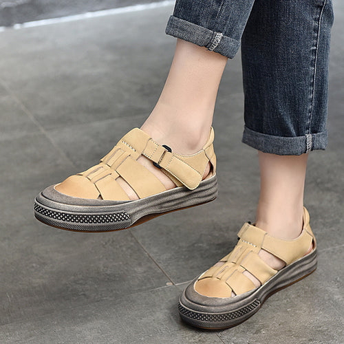 Dame sandaler med trendy rem-design og skridsikret sål Stilla