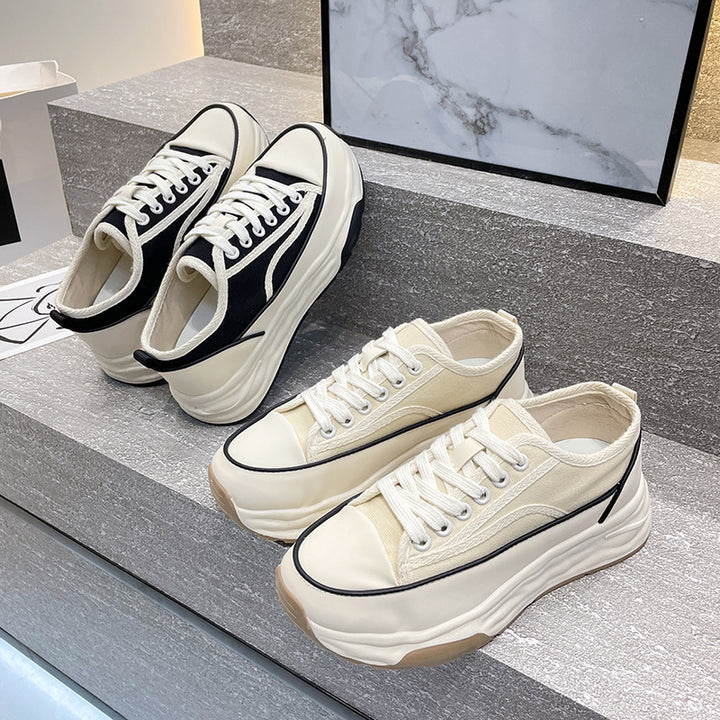 Dame Sporty Sneakers med moderne komfortdesign og støddæmpende sål Stilla