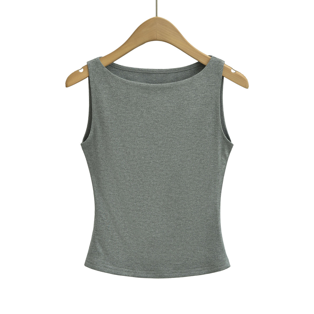 Dame sporty tanktop med sømløs forarbejdning og åndbart stof Stilla