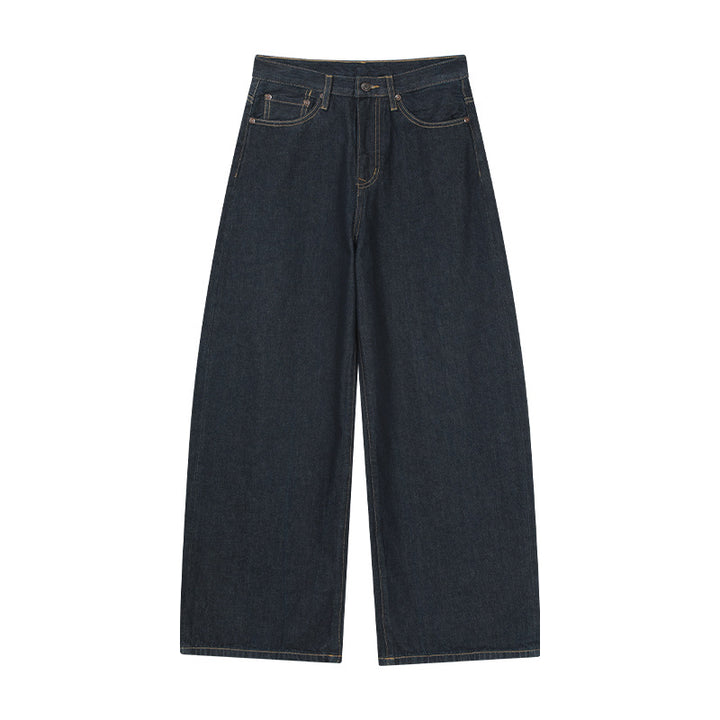 Damer brede højtaljede jeans i klassisk skæring Stilla