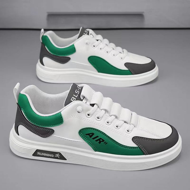 Herrer sporty sneakers med åndbar mesh-overflade og støddæmpningsteknologi Stilla