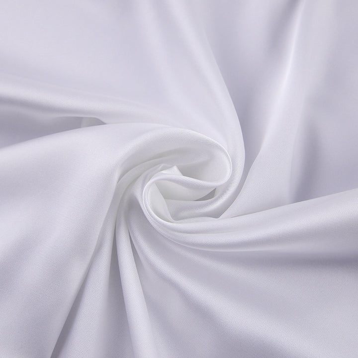 Dame elegant bluse med smart indpakningsdesign og brede ærmer Stilla