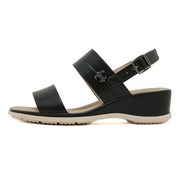 Dame Komfortable Wedgesandaler med elegante udsmykninger Stilla