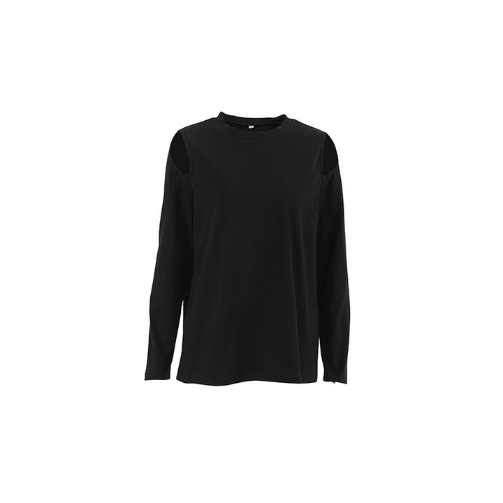 Dame sweatshirt med åbne skuldre og afslappet snit Stilla