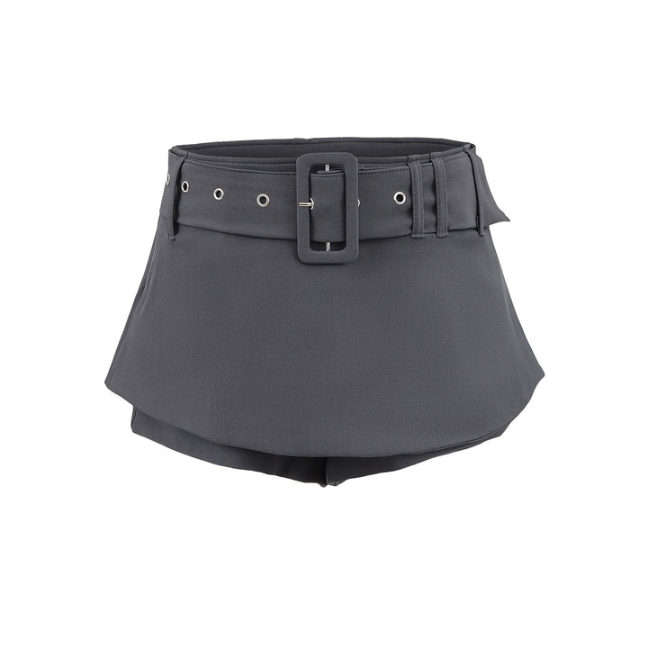 Dame mode shorts med lækker bælte Stilla