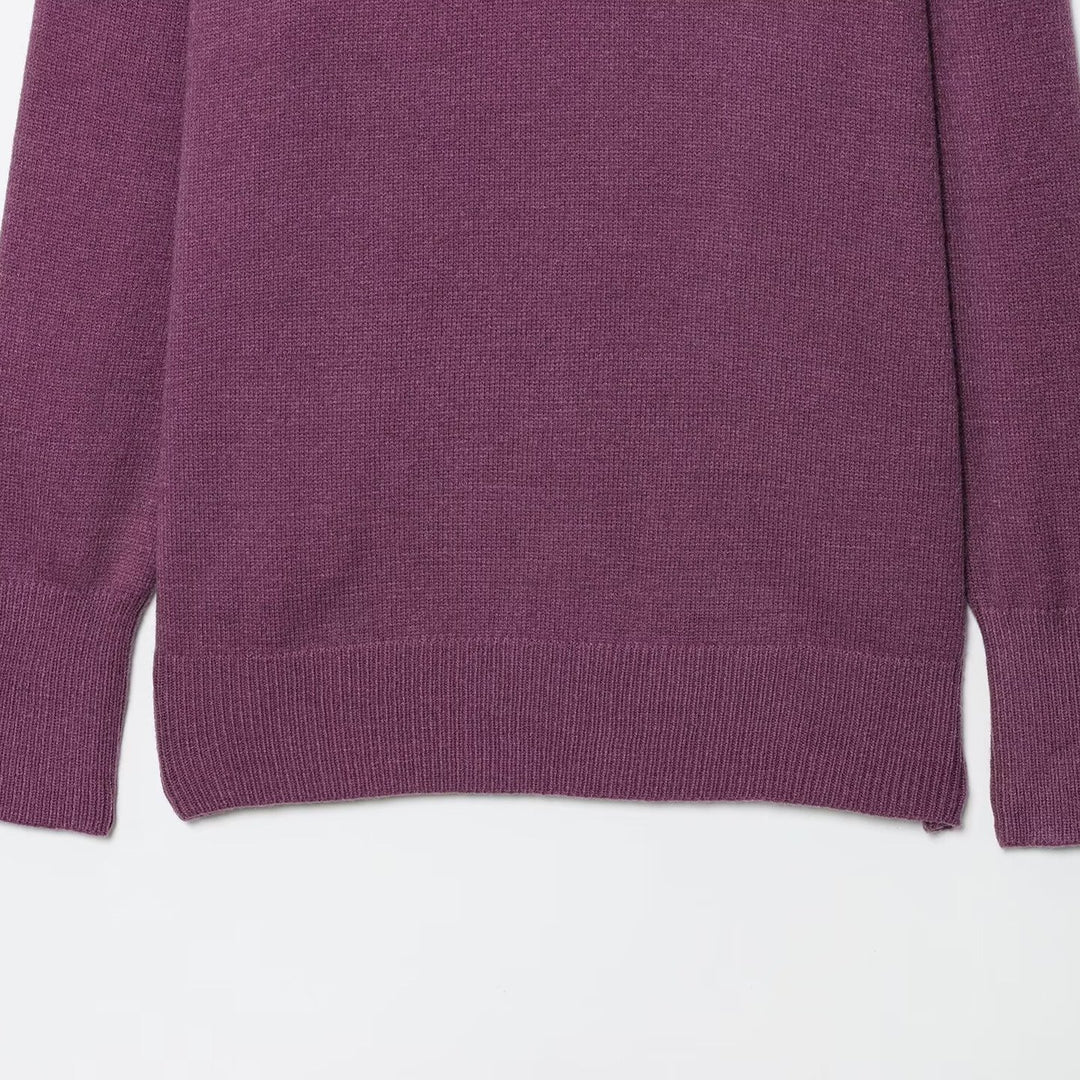 Dame elegant V-hals pullover Stilla