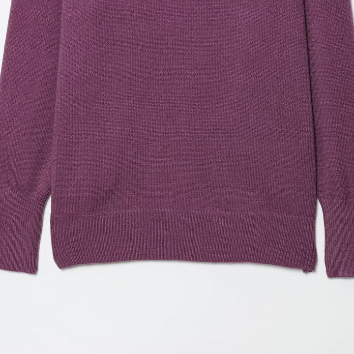 Dame elegant V-hals pullover Stilla