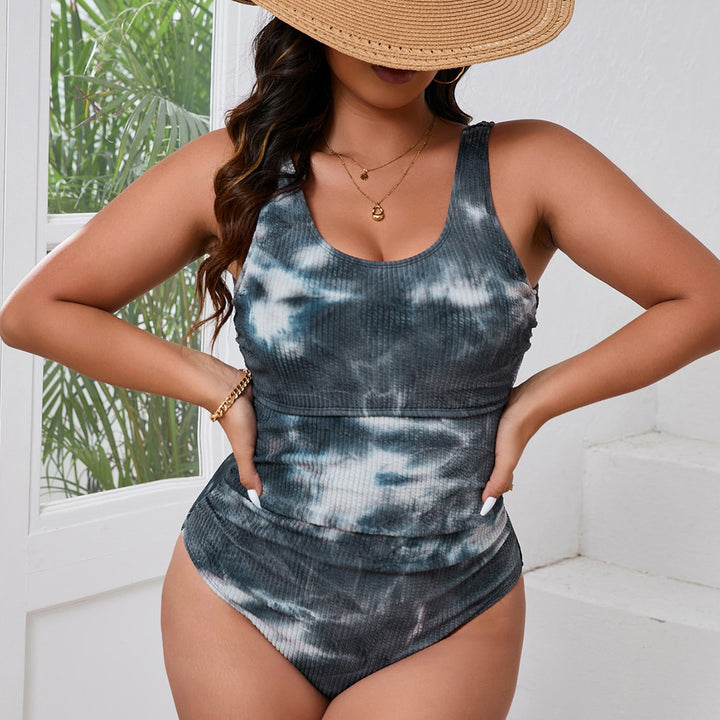 Dame Sporty One-Piece Badedragt med moderne struktur Skovae
