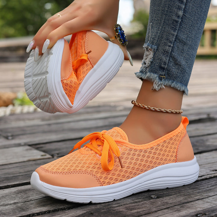 Dame Lette og åndbare sneakers med netstruktur Stilla