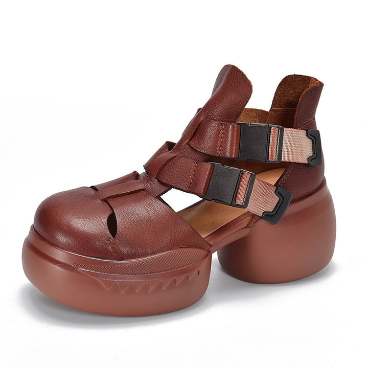 Dame Chunky Sandaler med justerbare stropper og dynamisk profilsål Stilla