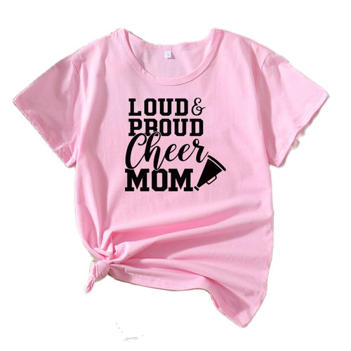 Kvinder Cheerleading Mor Grafik T-Shirt Stilla