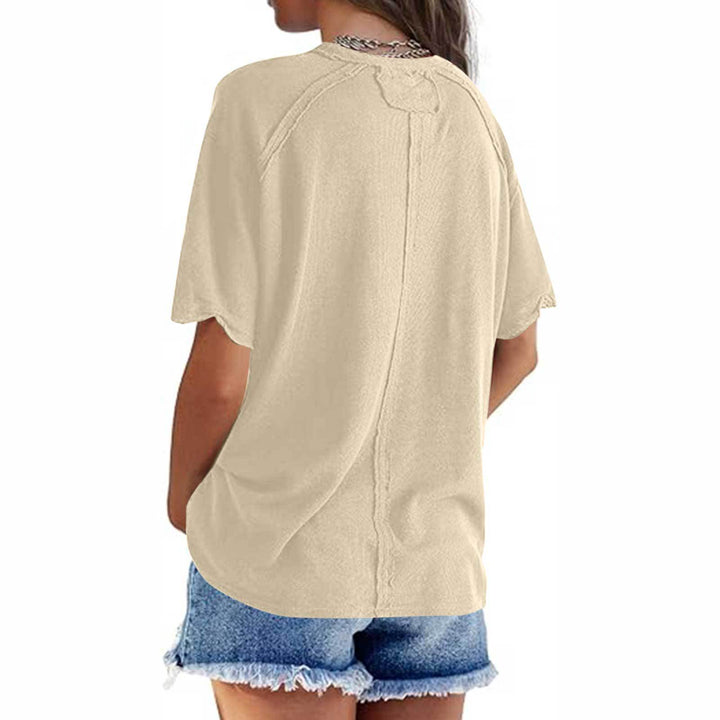 Damer Løs Overstørrelse T-shirt Stilla