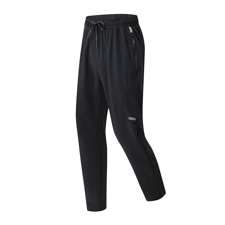 Herrer Sporty hverdag fritidsbukser med elastisk talje og praktiske sidelommer Stilla