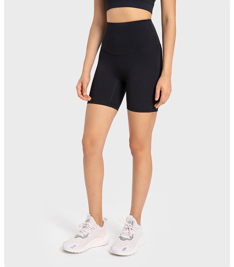 Stilla | Peach Hip Høj Talje Slankende Yoga Motion Shorts