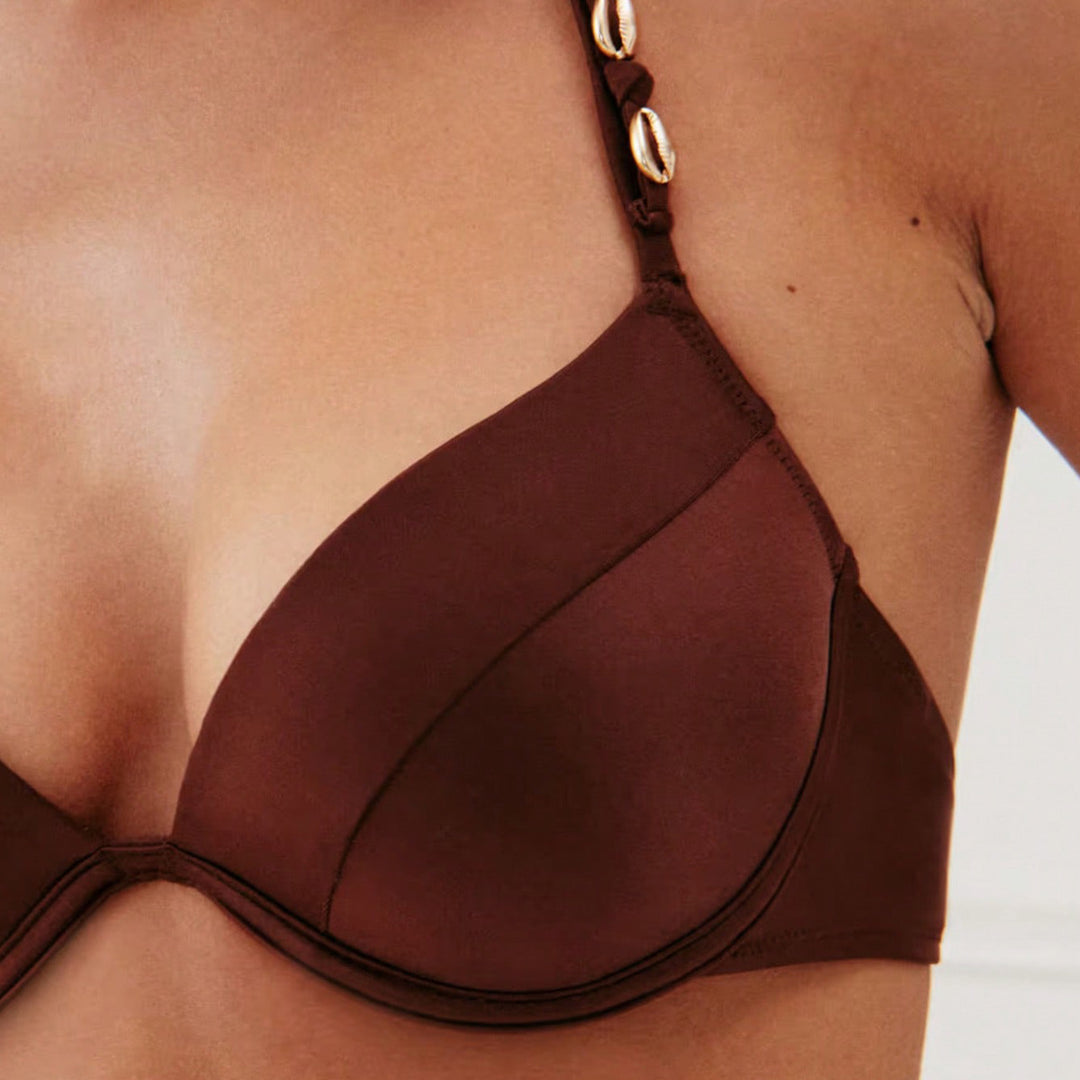 Dame Push-Up-Bikini med funktionelle stropper Skovae