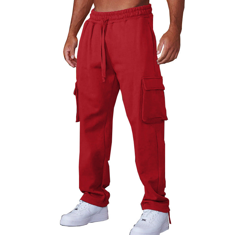 Herren Cargo-Joggingbukser med elastisk talje og multifunktionelle lommer Stilla 1754373381