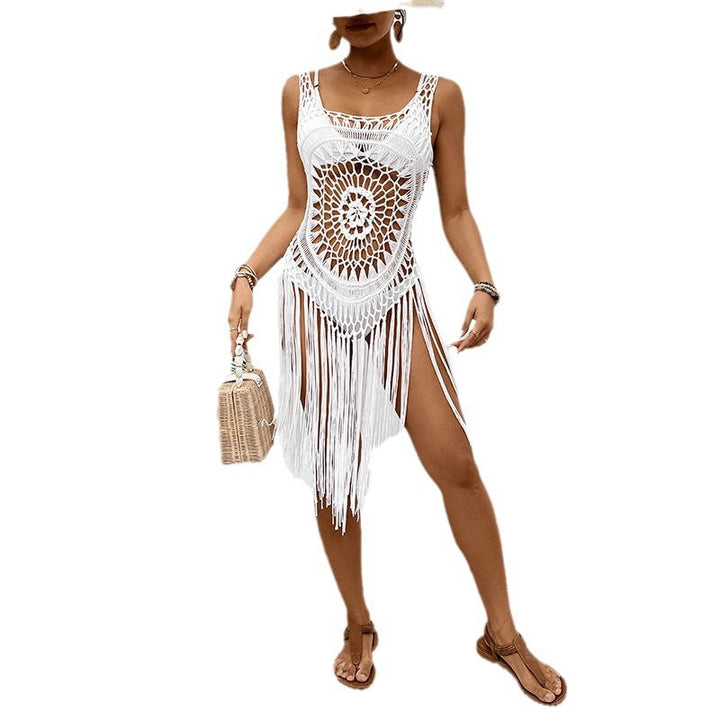 Dame Makramee Strandcover-up Skovae