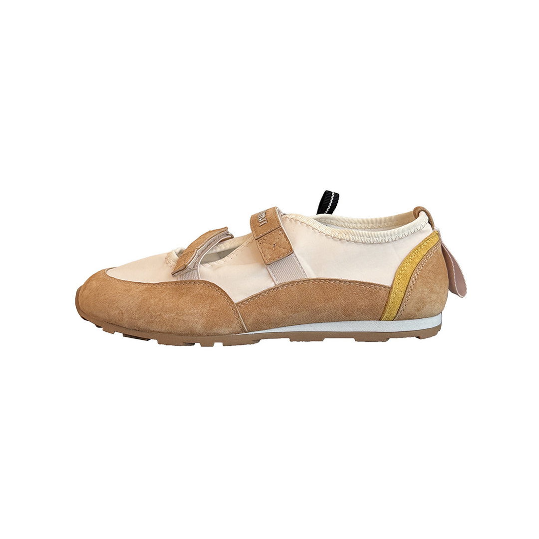 Femme Sporty Casual Multi-Texturerede Sneakers Stilla