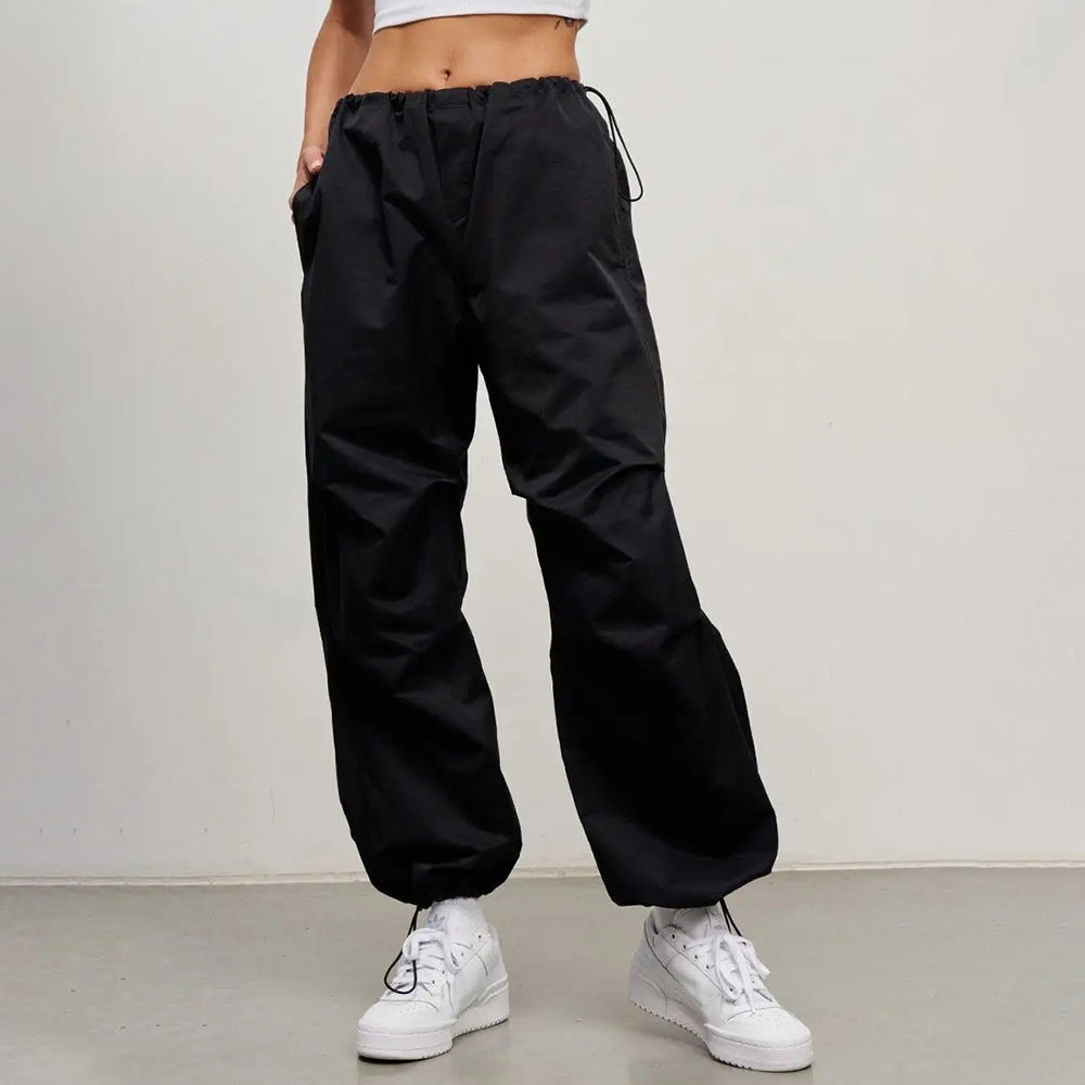 Kvinders sporty casual bukser med justerbar talje og praktiske lommer Stilla