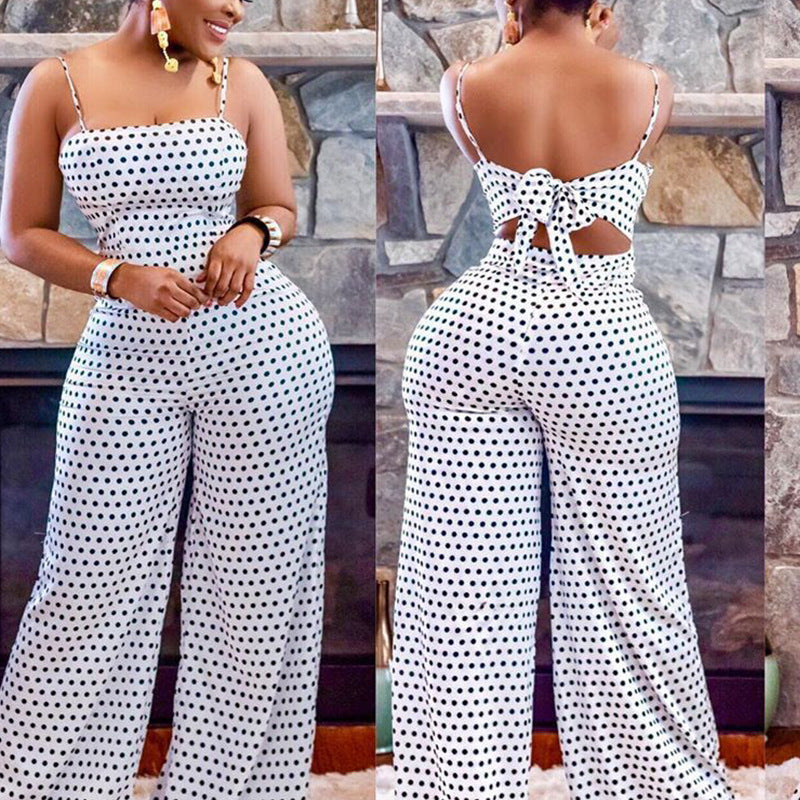 Dame Chic Punkter Overall Stilla