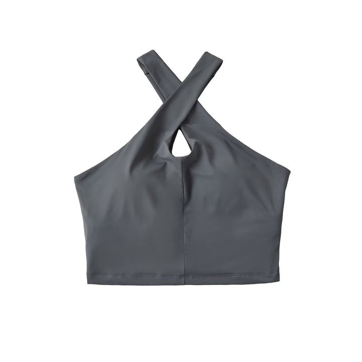 Dame Sporty Bustier med moderne krydsstrop-udseende Stilla