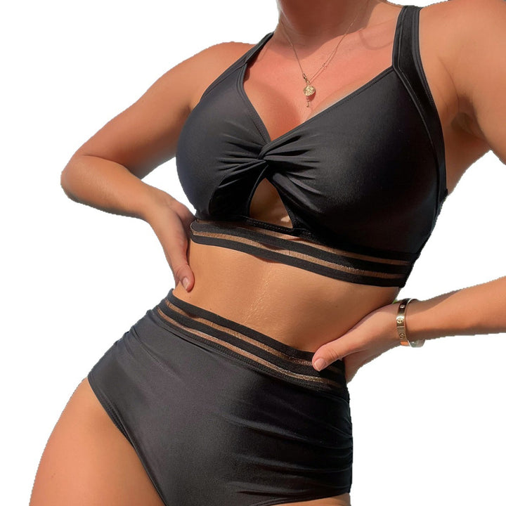 Dame Sporty bikini med sofistikerede cut-out detaljer Skovae