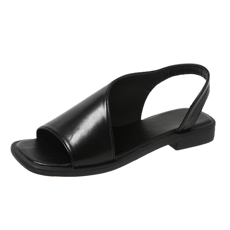 Dame Slide-sandaler med unikt skelet-design og åben hæl Stilla