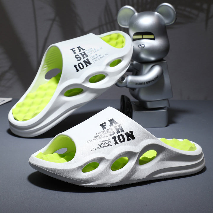 Dame Mode og komfortable slides med innovativt design og skridsikker sål Stilla