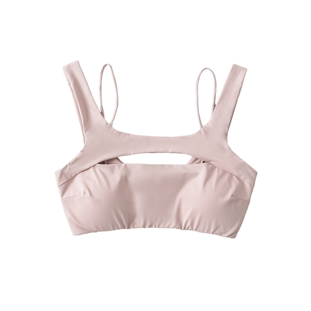 Dame Sport-Bustier med justerbare stropper og elegant rygparti Stilla