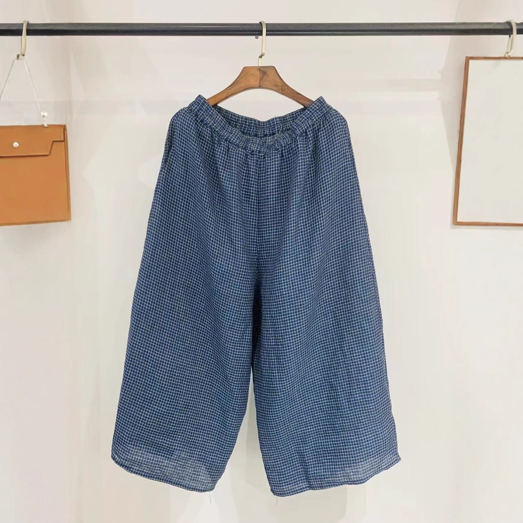 Femme Højtaljede Løs Pasform Culottes Stilla