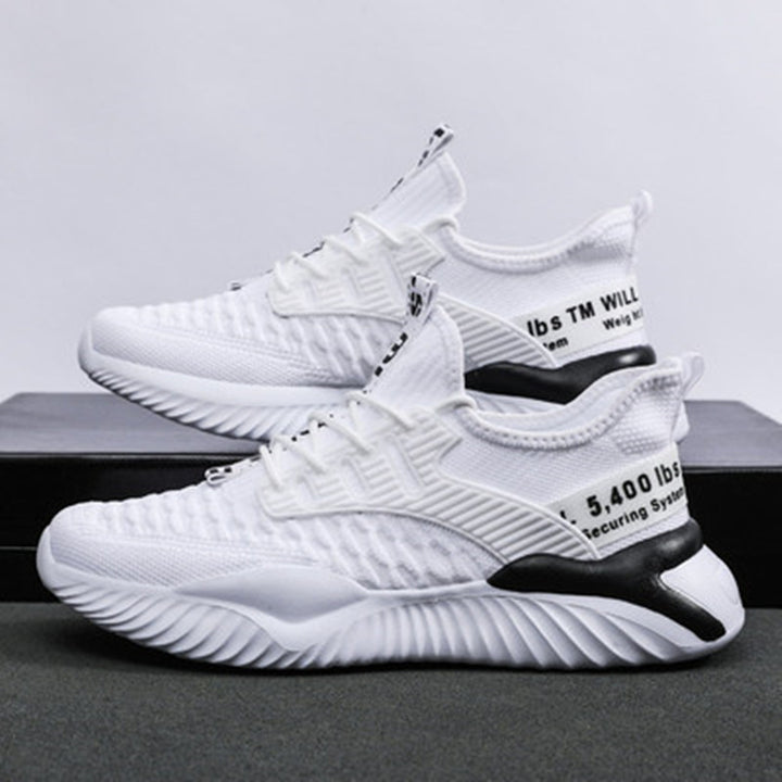 Herrer Åndbare Fritids Sneakers med Fleksibelt Design Stilla
