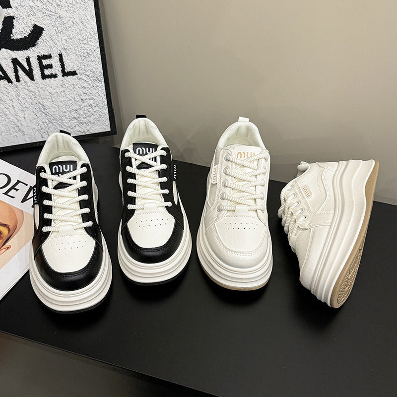 Dame Sneakers med tyk platform og sportivt design Stilla