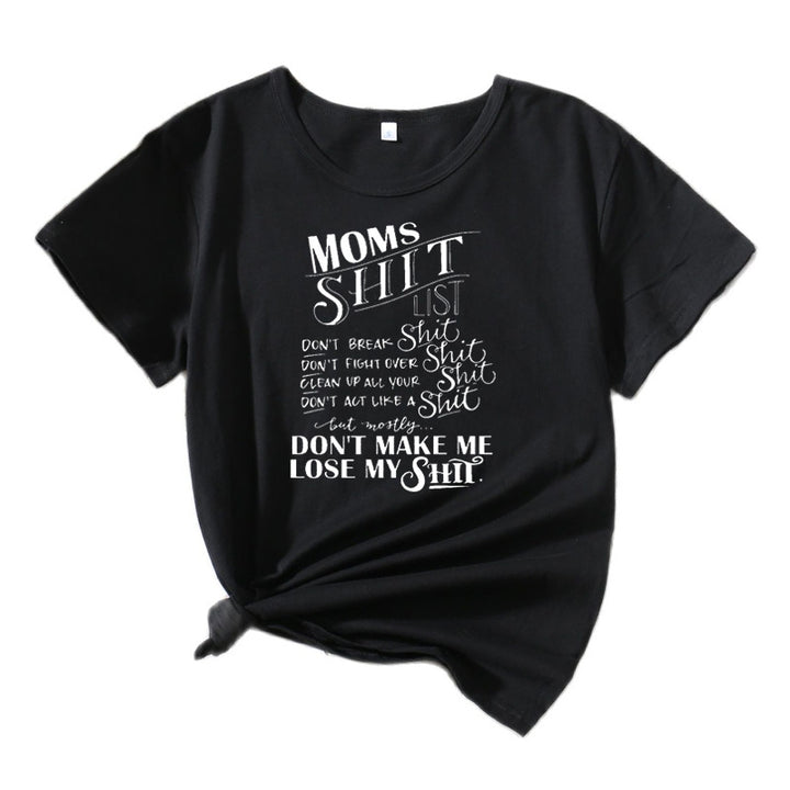 Dame Casual Grafik T-shirt Stilla 1751262401