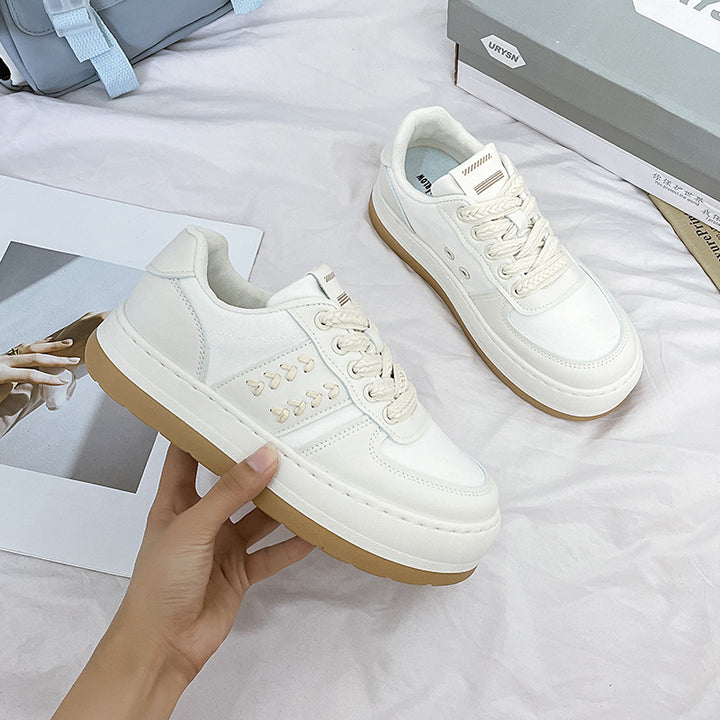 Dame højtop sneakers med blødt indvendigt for og skridsikker platformssål Stilla