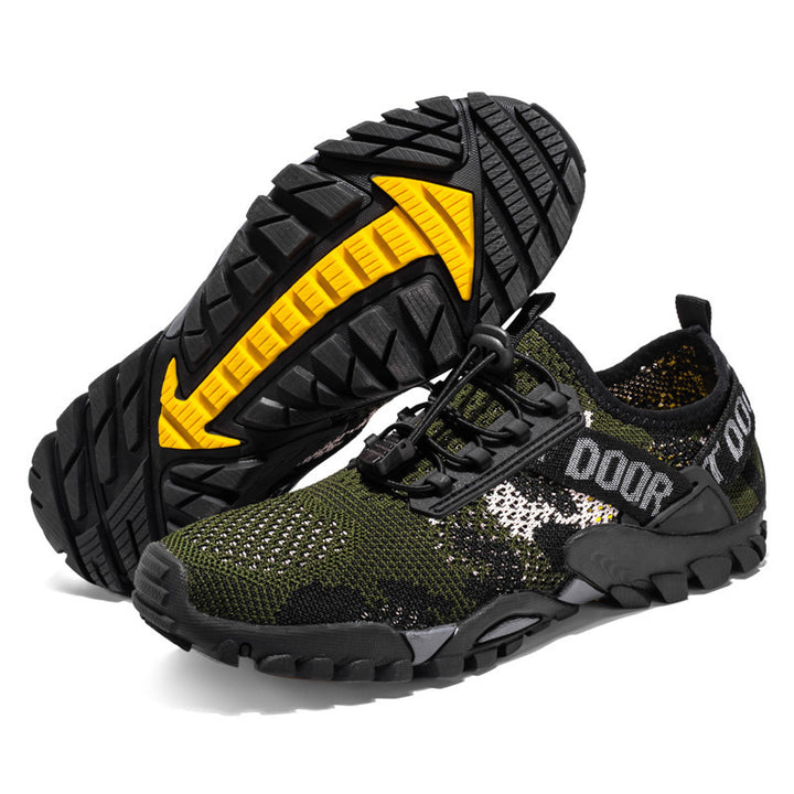 Herrer Outdoor Eventyr Sneakers med Camouflage Design Stilla