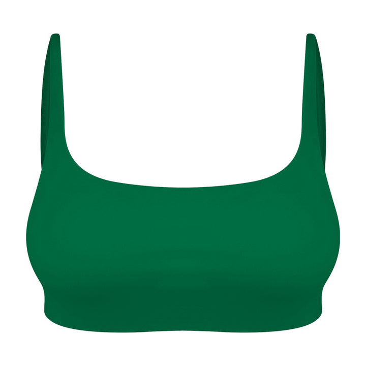 Dame sporty bustier lavet af højt åndbart materiale med sømløs forarbejdning Stilla