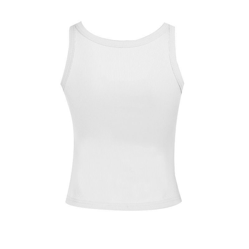 Damer ærmeløs Button-Up Top Skovae