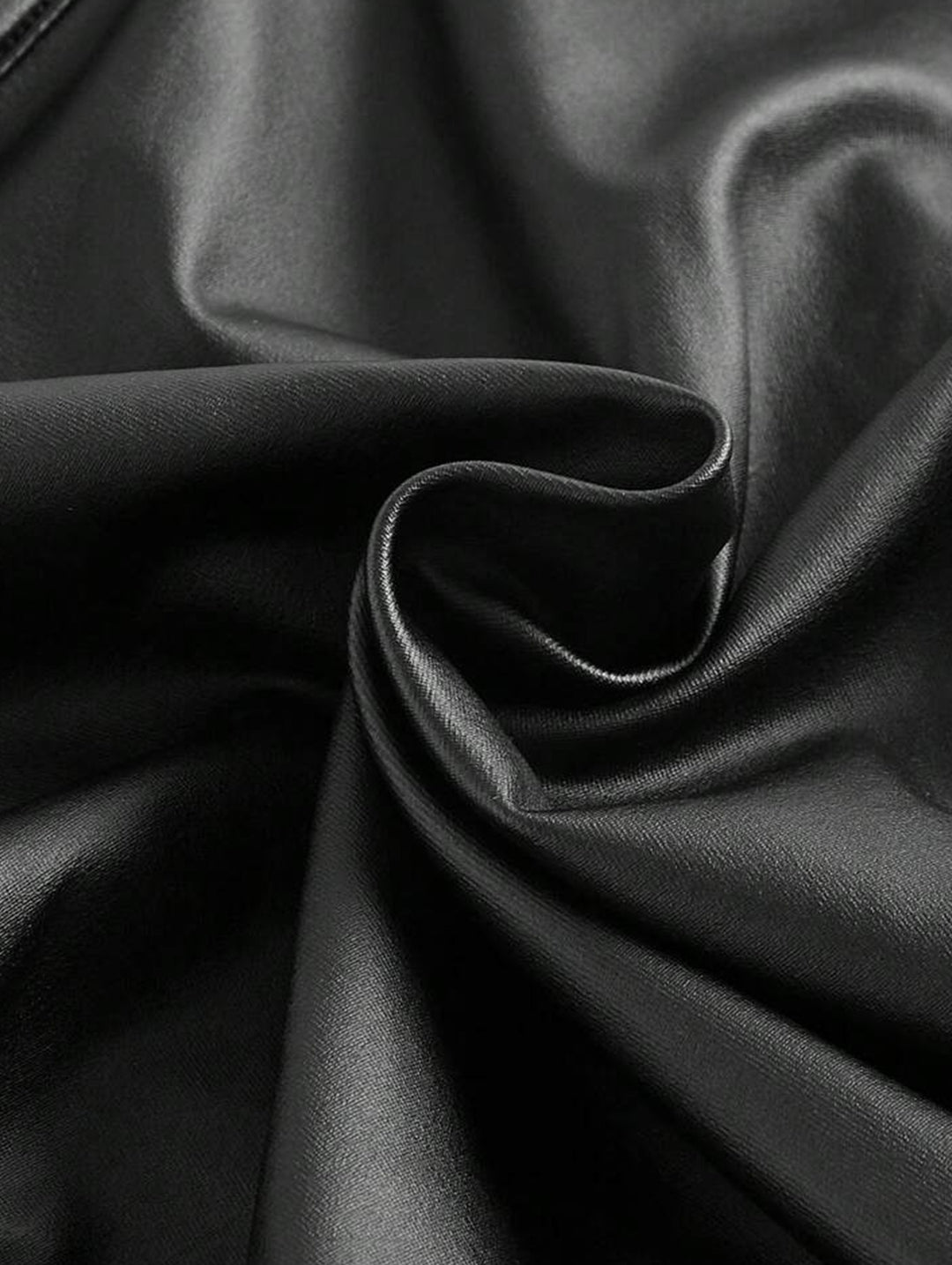 Dame Elegant tætsiddende vest i kunstlæder Stilla