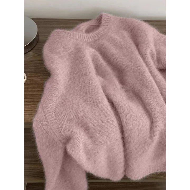 Damer Cozy Sweater lavet af fin strikblanding Stilla