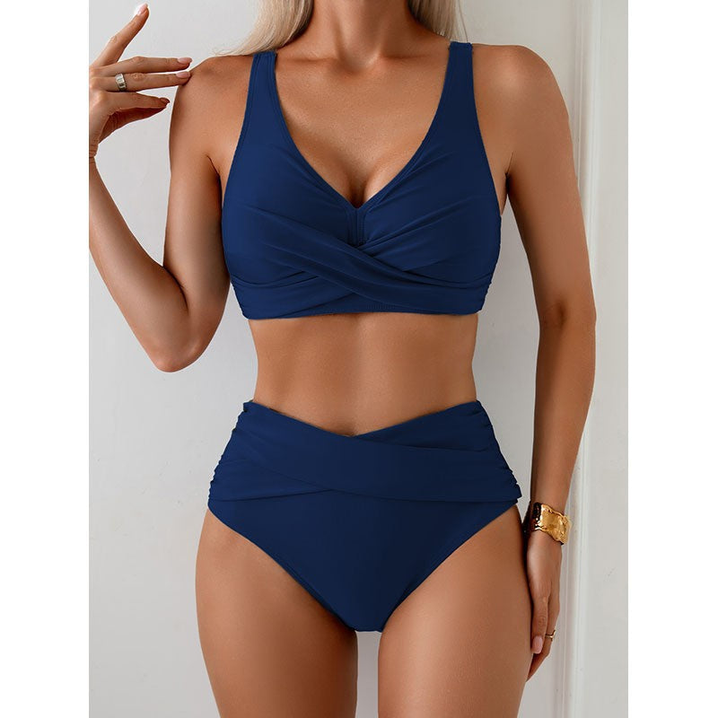 Dame Højskåret Bikini Skovae
