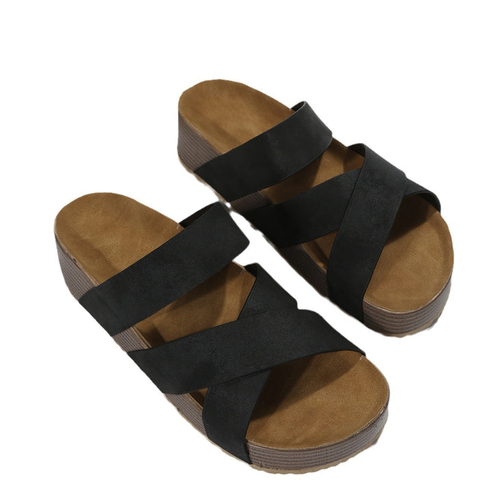 Damer Komfortable og stilfulde sandaler med flettet rem Stilla
