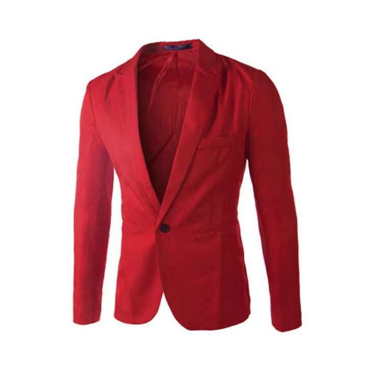 Herres elegant jakkesæt blazer med moderne snit og fin tekstur Stilla