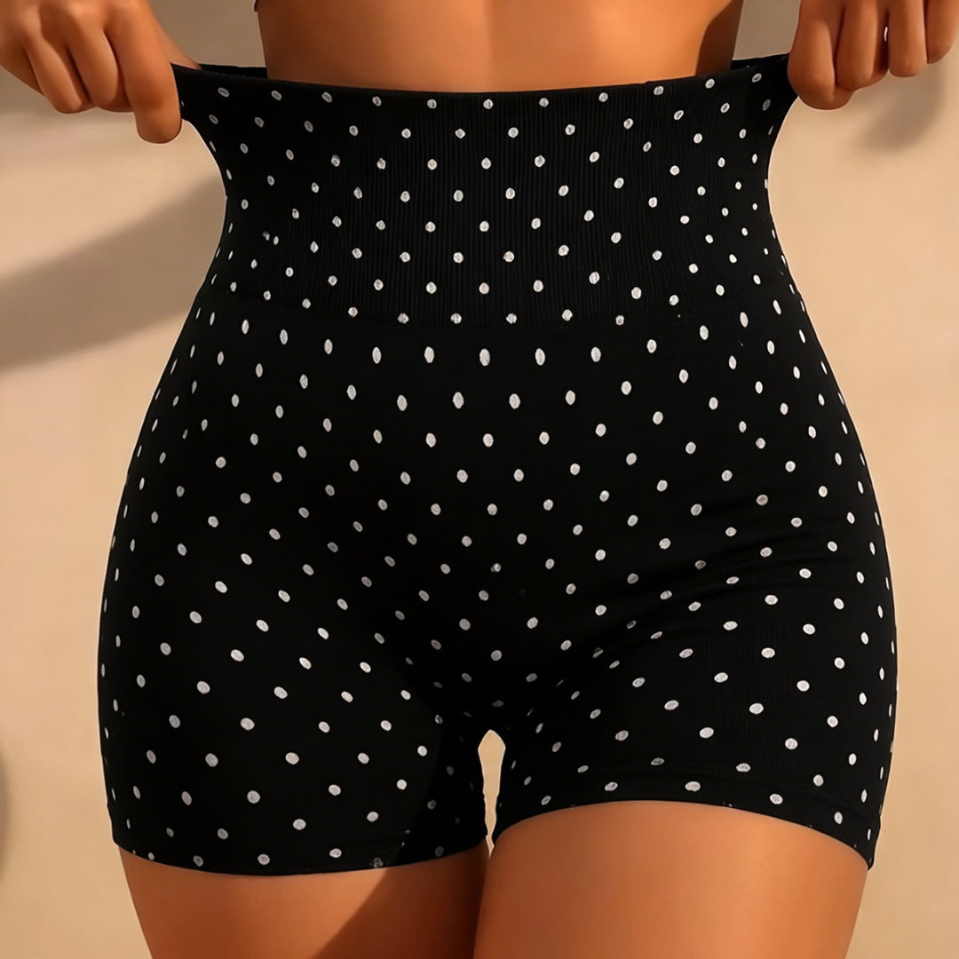 Dame Højskårede Komfortshorts Skovae