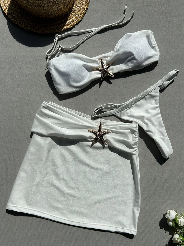 Dame bikini-sæt med dekorativ søstjerne Stilla
