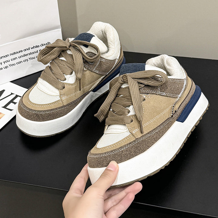 Dame Sporty Sneakers med polstret indersål og skridsikker ydersål Stilla