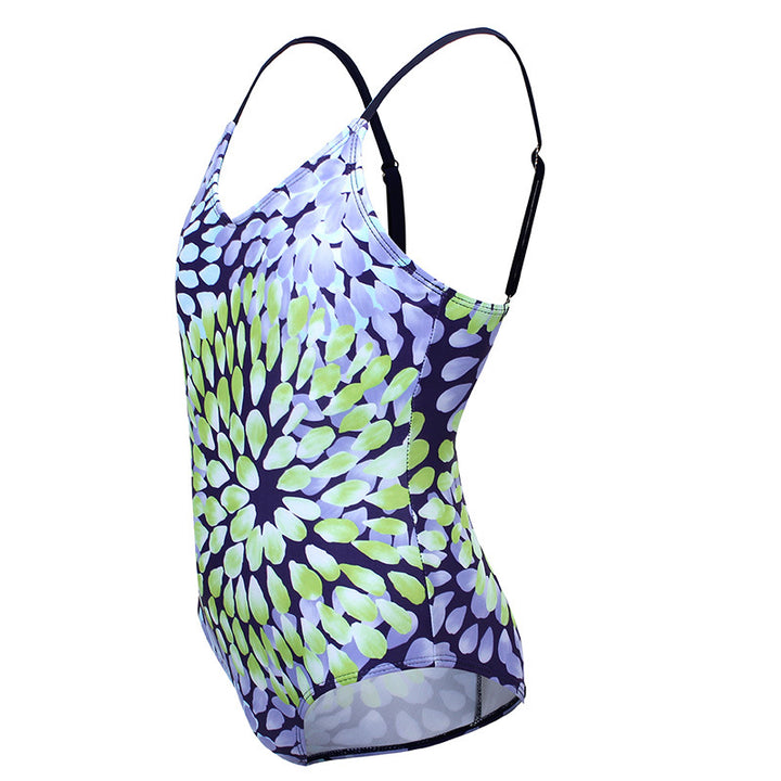 Dame heldragt badedragt med blomstret design og komfortabel pasform Stilla