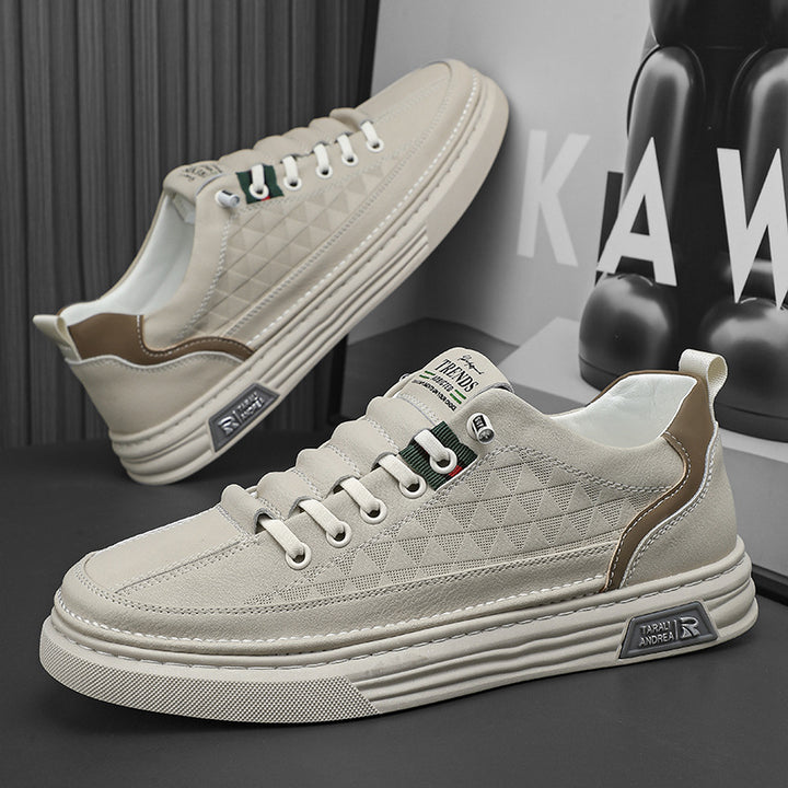 Herre Fritid Tekstureret Low-Top Sneakers Stilla