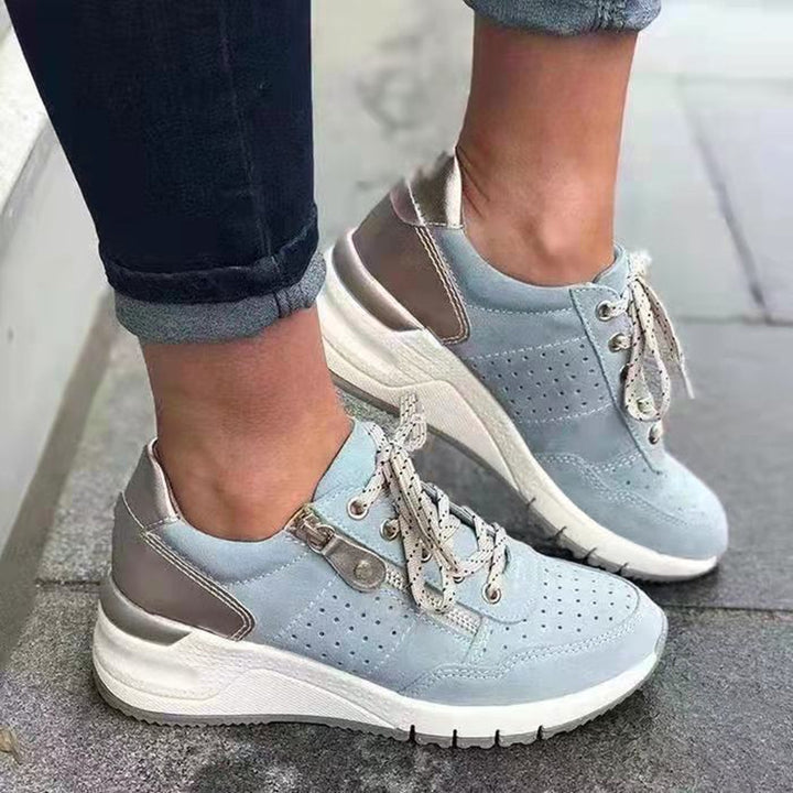 Dame Sportslige Komfort Sneakers med åndbar overflade Stilla